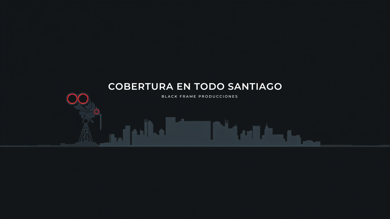 Cobertura de produccion audiovisual en toda la Region Metropolitana de Santiago